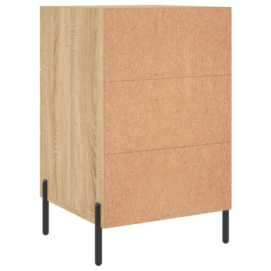 Nachttisch Sonoma-Eiche 40x40x66 cm Holzwerkstoff